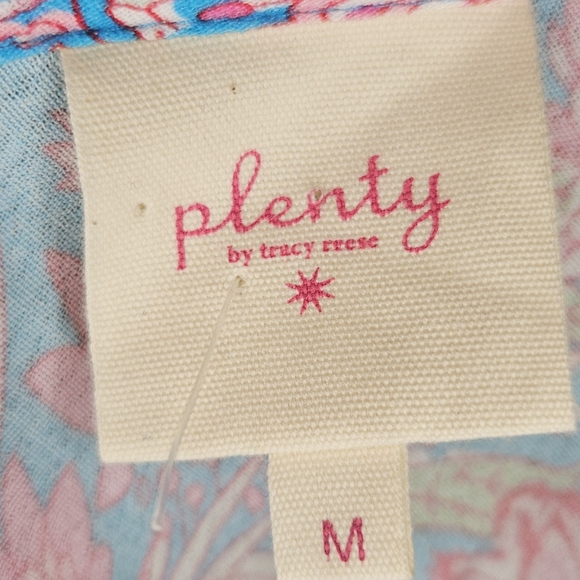 Plenty by Tracy Reese Pink and Blue Floral Skirt Set - Picture 5 of 12